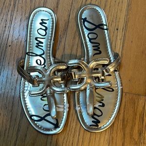 Gold Sam Edelman Sandals